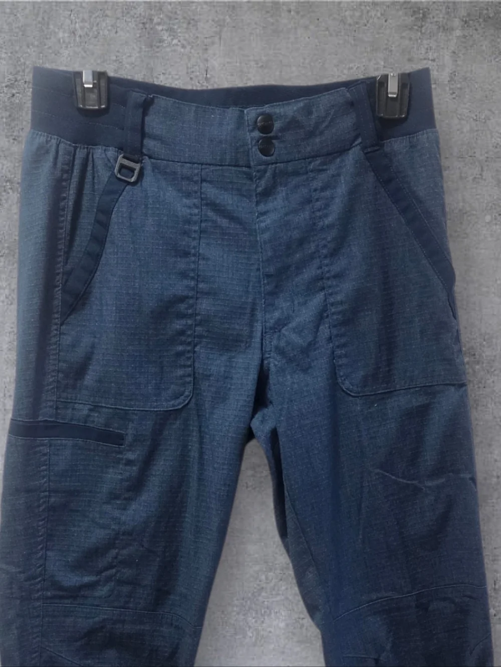 Womens Carhartt Navy Casual Utility Pants